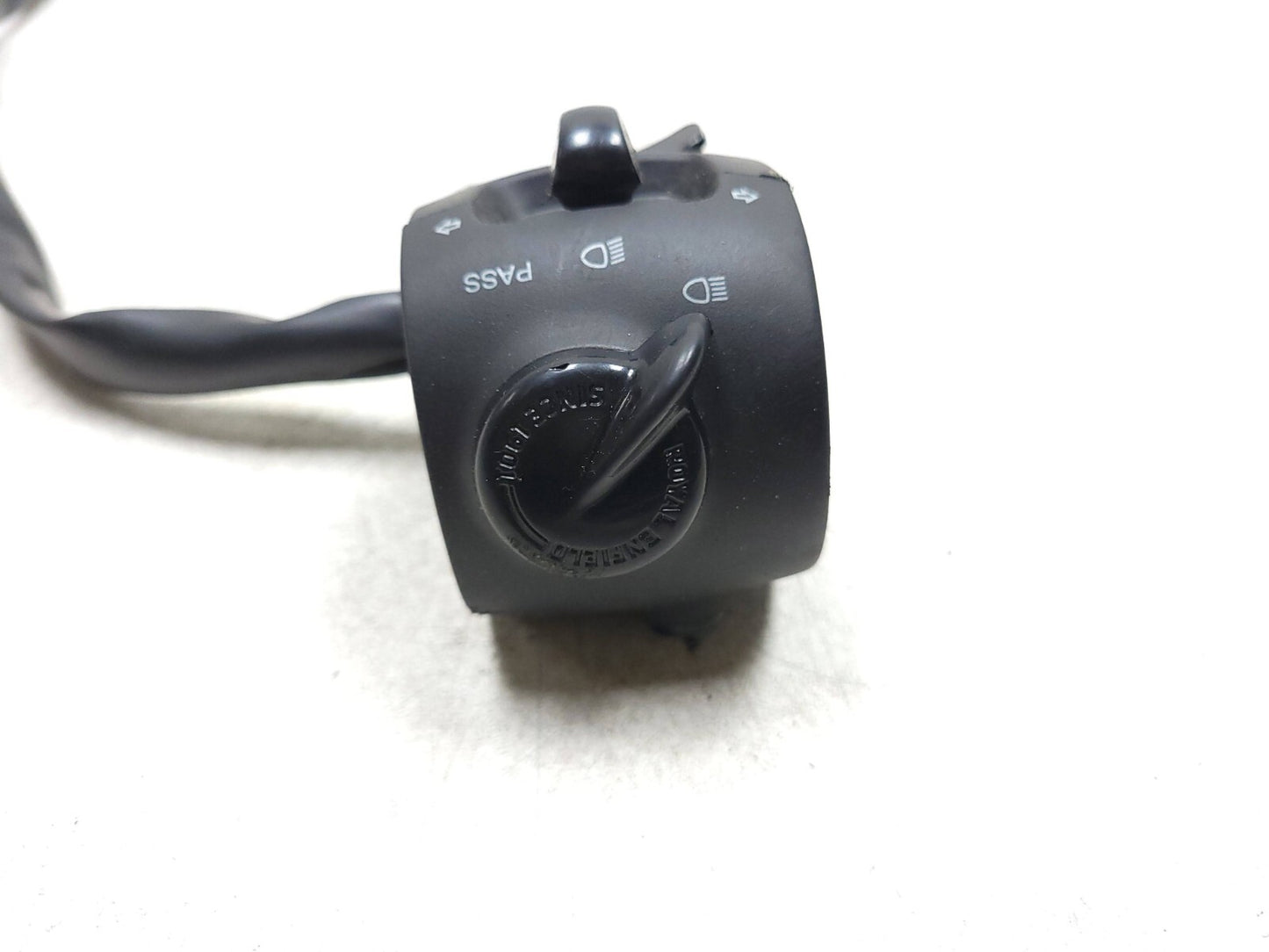 2024 Royal Enfield Bullet 350 Left Handlebar Headlight Turn Signal Switch OEM