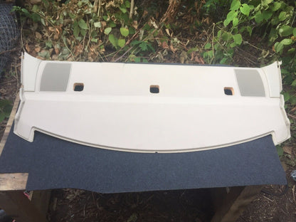 05 06 07 08 09 BMW E60 Rear Deck Shelf Trim Cover W/ Speakers Assembly OEM