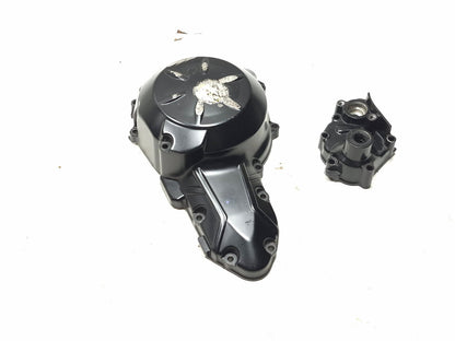 2022 Kawasaki Ninja 650 Ex650 Generator Side Cover & Gearbox Cover Pair OEM