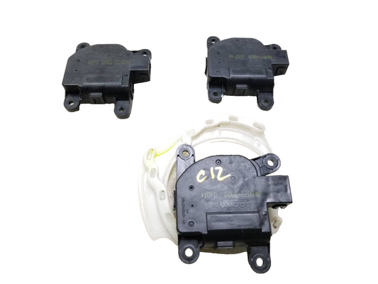 2011 - 2016 Kia Sportage HVAC Heater Core Blend Motor Flap Actuator 3pcs OEM