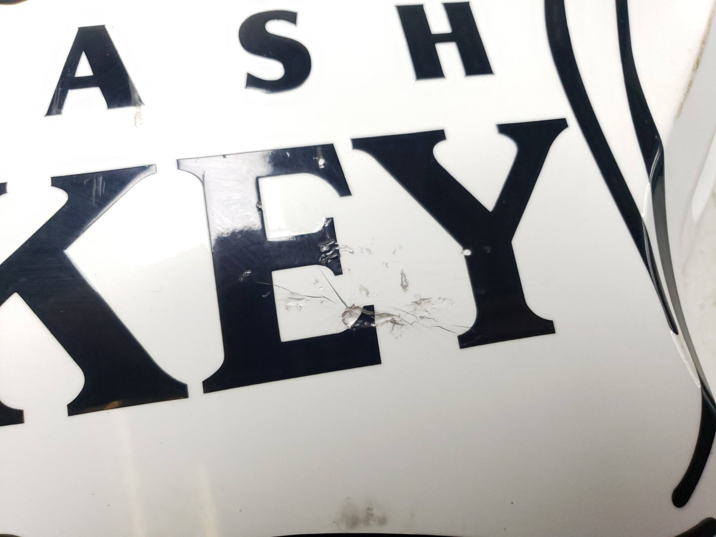 2008 - 2010 Ducati 848 Left Side Mid Upper Fairing Cover Panel OEM