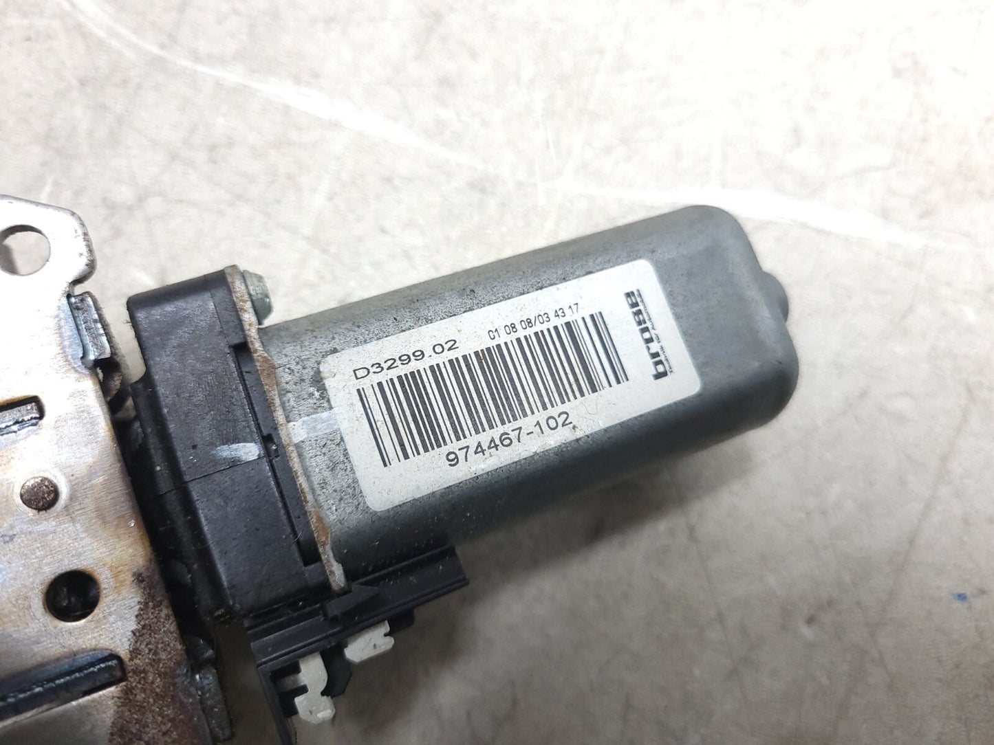 2009 Audi A4 S4 Front Seat Power Motor Driver Side Left 6pcs OEM