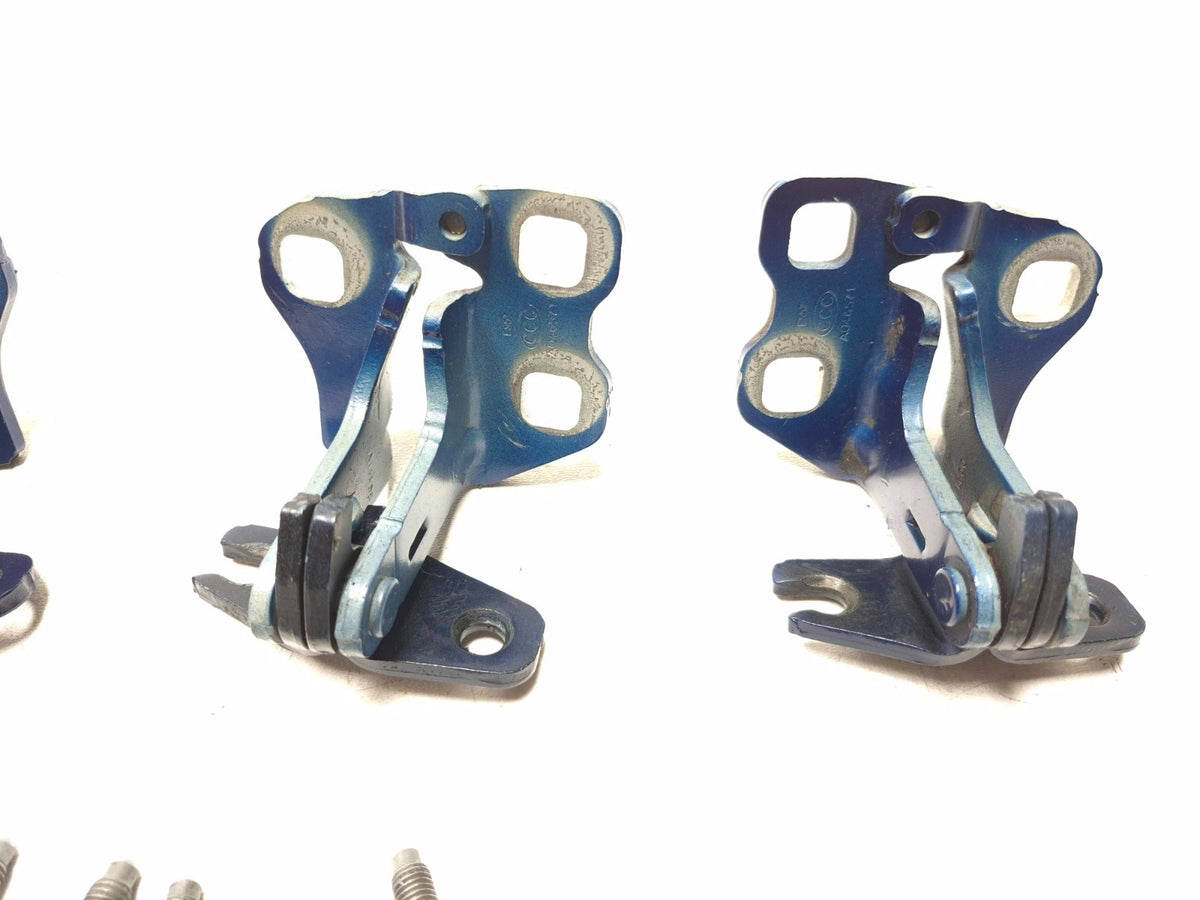 2020 Tesla Model 3 Front & Rear Door Hinge & Striker Passenger Side Set OEM