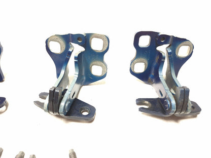 2020 Tesla Model 3 Front & Rear Door Hinge & Striker Passenger Side Set OEM