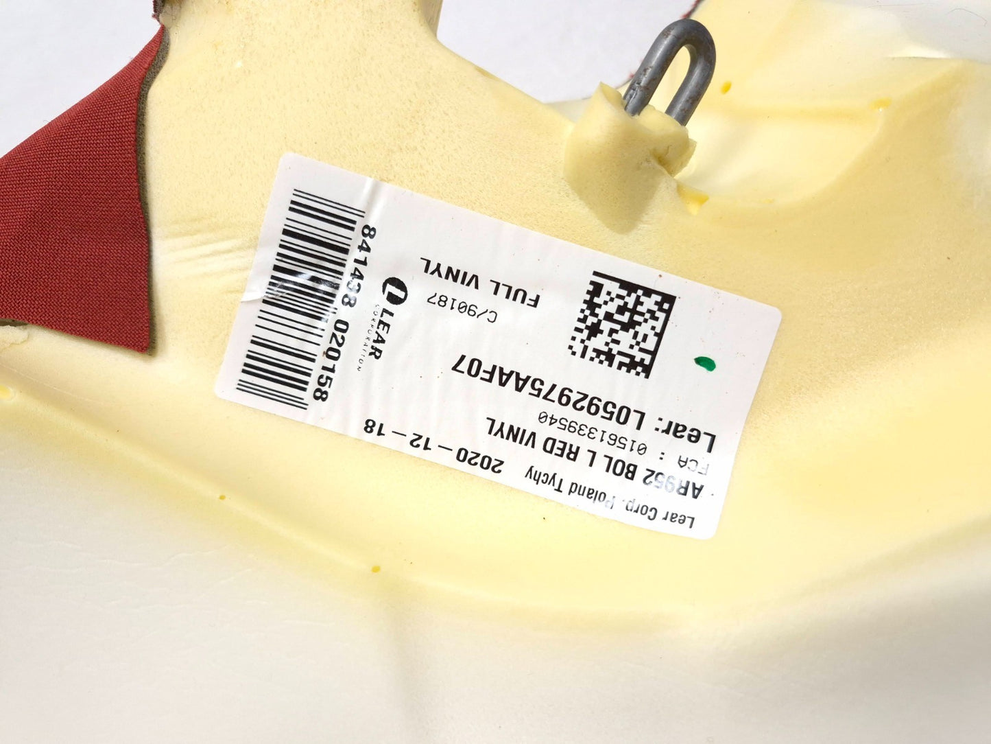 2021 Alfa Romeo Giulia Rear Seat Bolster Left & Right Pair Oem✅ 78k Miles