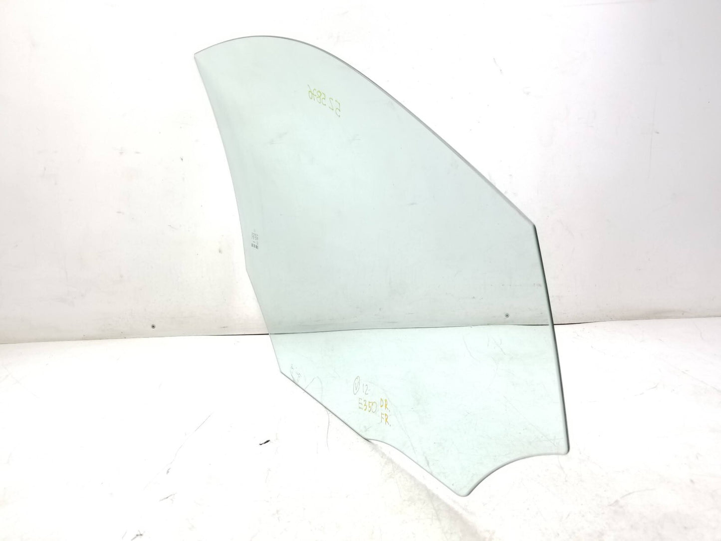 2012 Mercedes E350 Front Driver Door Window Glass OEM
