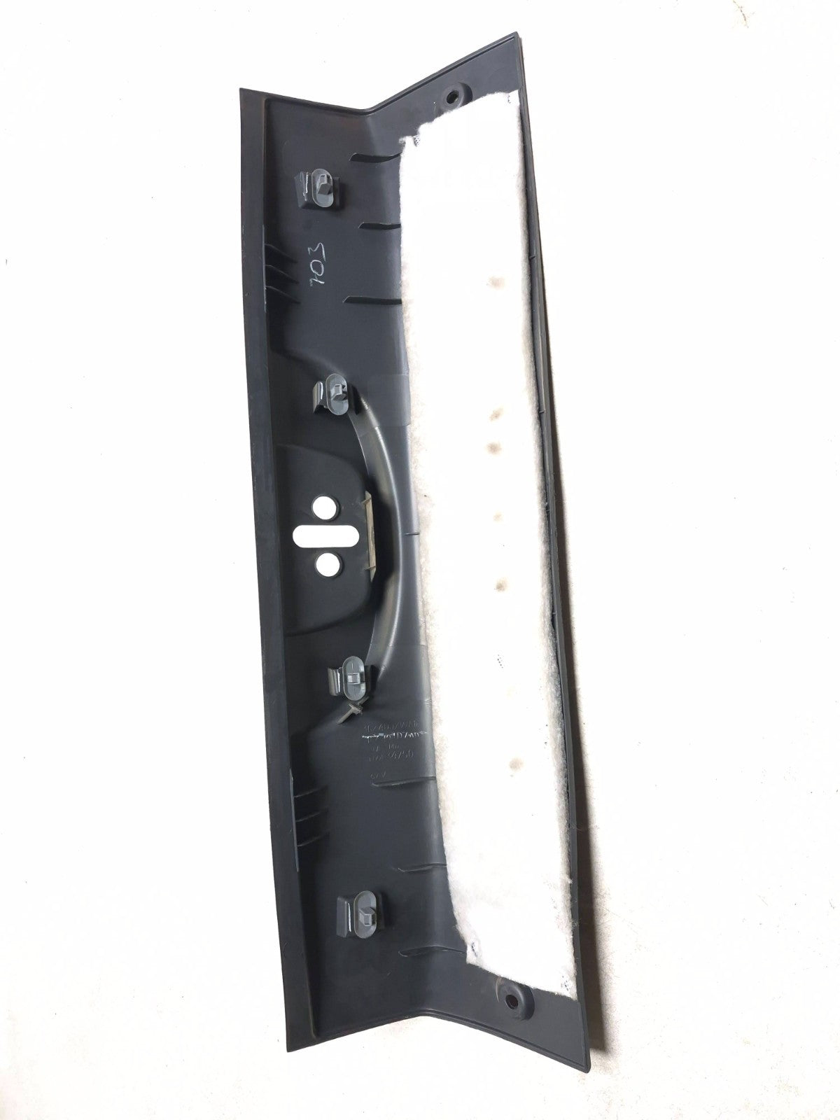 2013 Fiat 500 Turbo Trunk Liftgate Scuff Plate Trim OEM