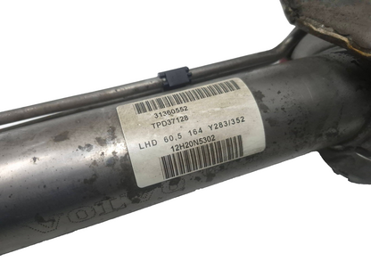2013 Volvo S60 T5 AWD Power Steering Rack & Pinion OEM 31360552