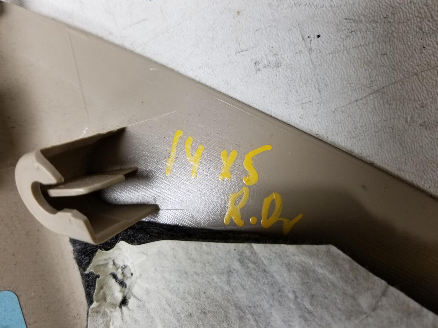 2014 BMW X5 D Pillar Trim Panel Cover OEM
