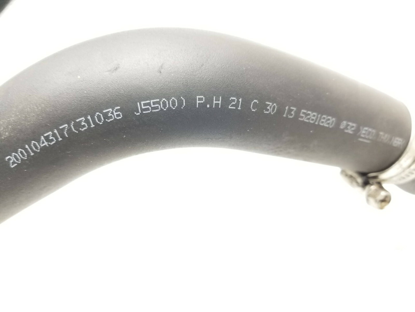 2022 Kia Stinger Fuel Tank Filler Neck Hose Pipe OEM