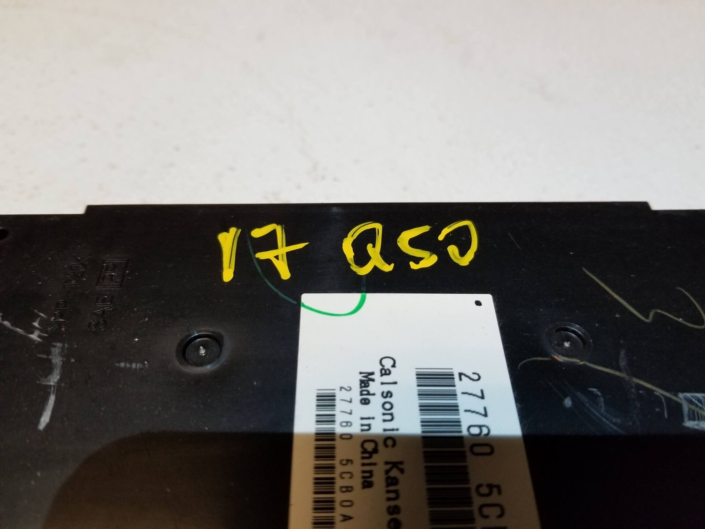 2017 Infiniti Q50 Temperature Control Module OEM