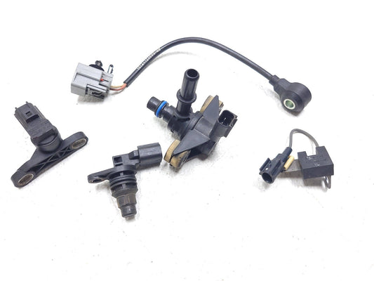 2014 Ford Fusion Crankshaft & Camshaft & Knock & Canister Solenoid 5 Pcs Poem