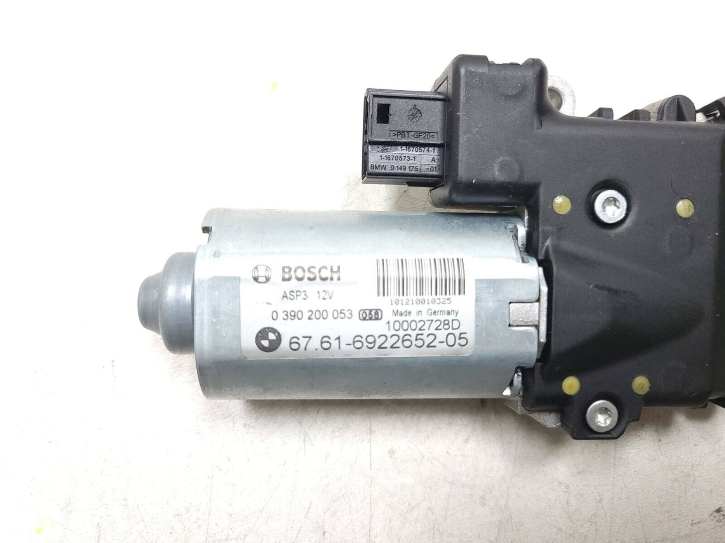 07-13 BMW X5 E70 Sunroof Motor 2pcs 6922652 OEM