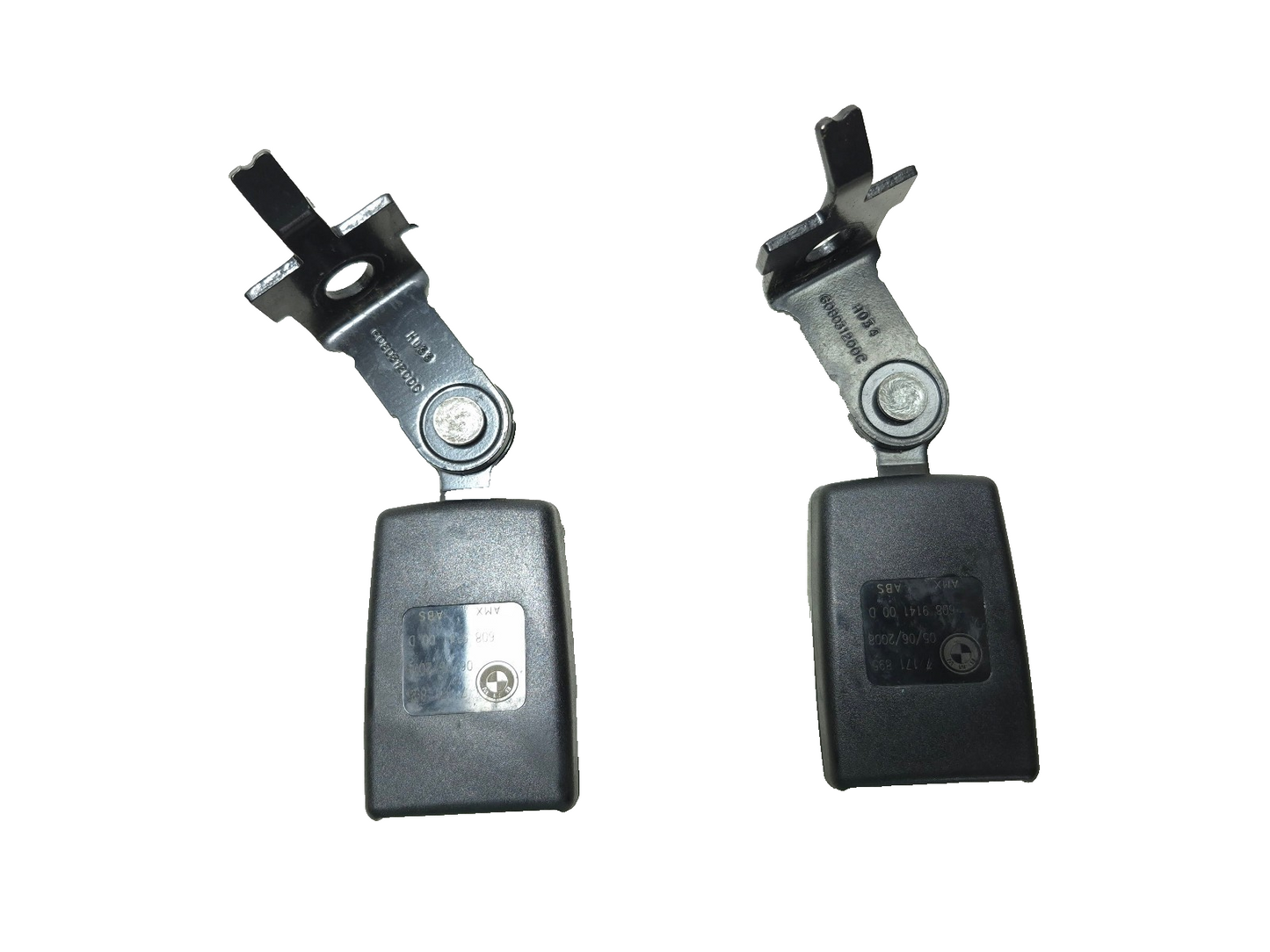 2008 BMW X6 E71 Rear Left Right Lower Seat Belt Buckle OEM