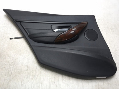 2013 BMW 328i F30 Sedan Rear Door Panel Trim Left & Right OEM