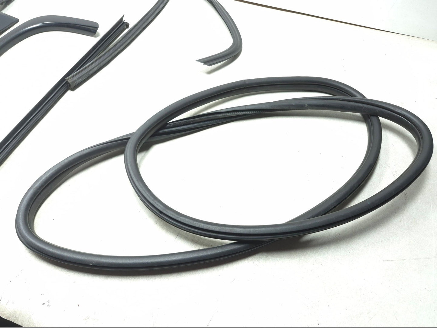 2013 BMW 328i F30 Rear Door Weatherstrip Seal Left Driver Side Set OEM