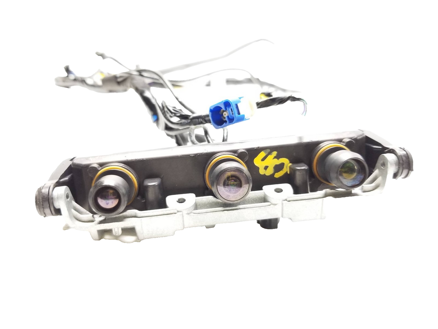 2021 Tesla Model 3 Front Windshield Triple Camera With Mount 1143746-00-d OEM