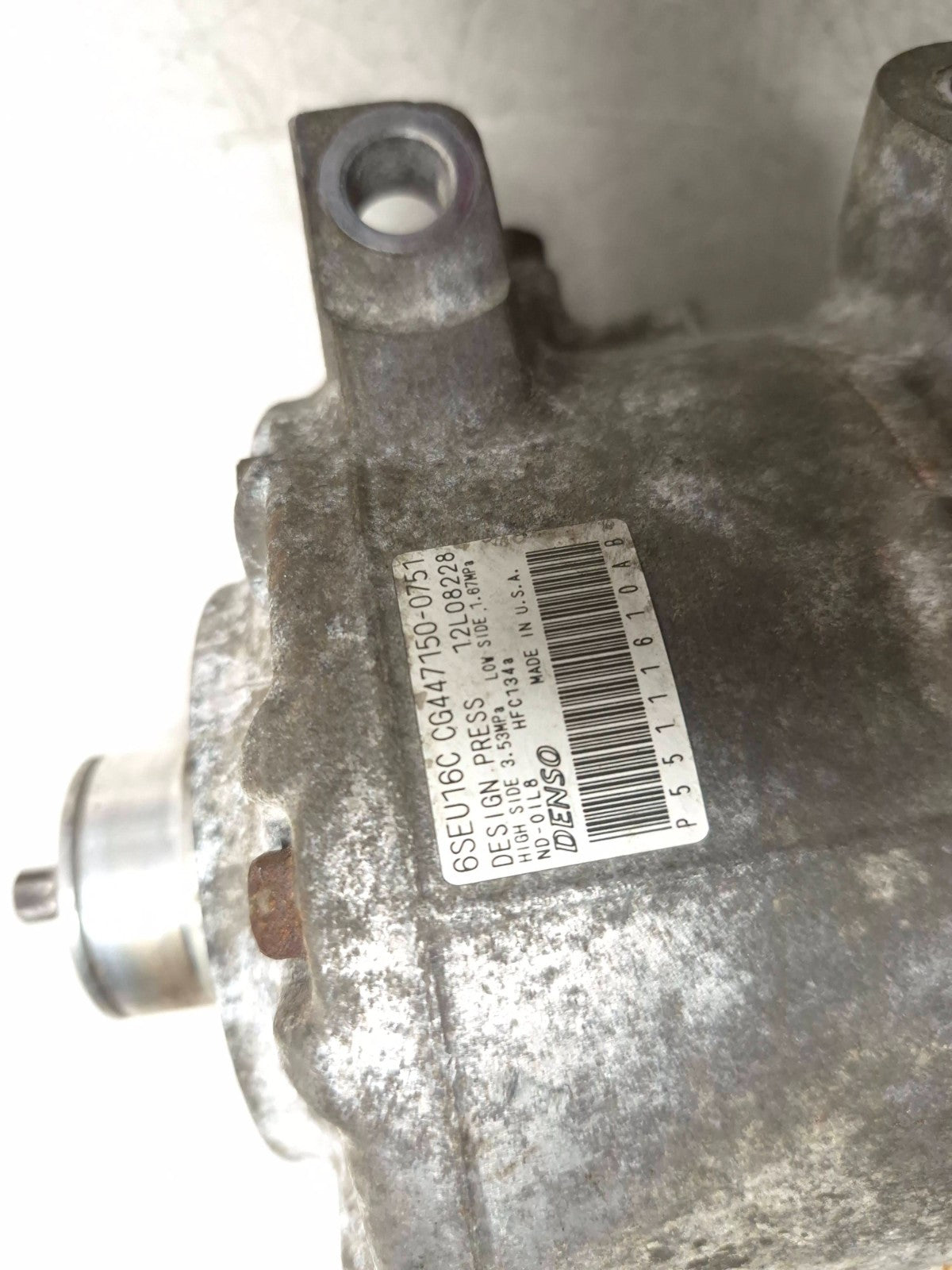 2010 Dodge Caliber Sxt A/c Compressor OEM