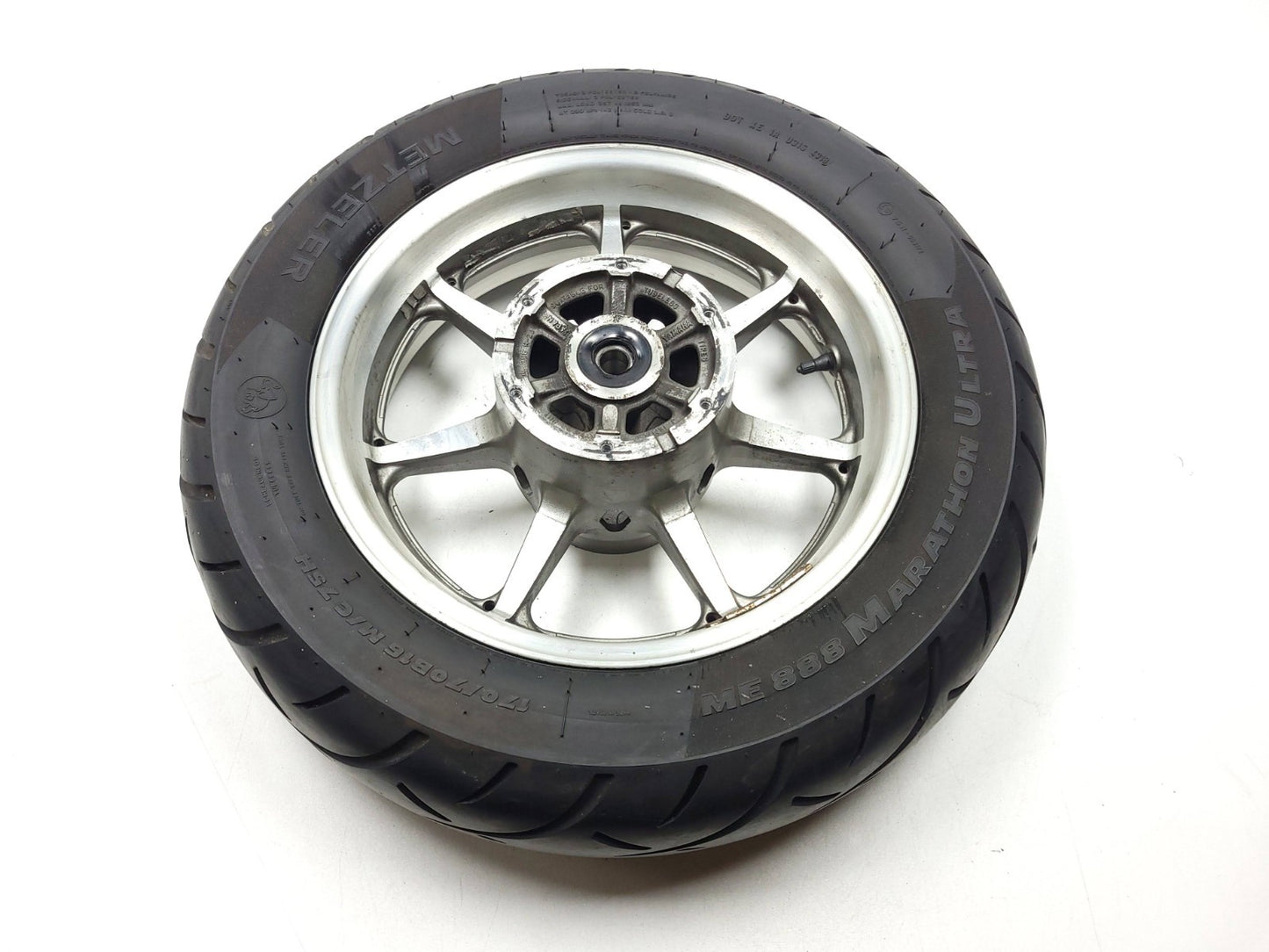 2007 Yamaha Xvs 1300 V-star Rear Back Wheel Rim & Tire OEM