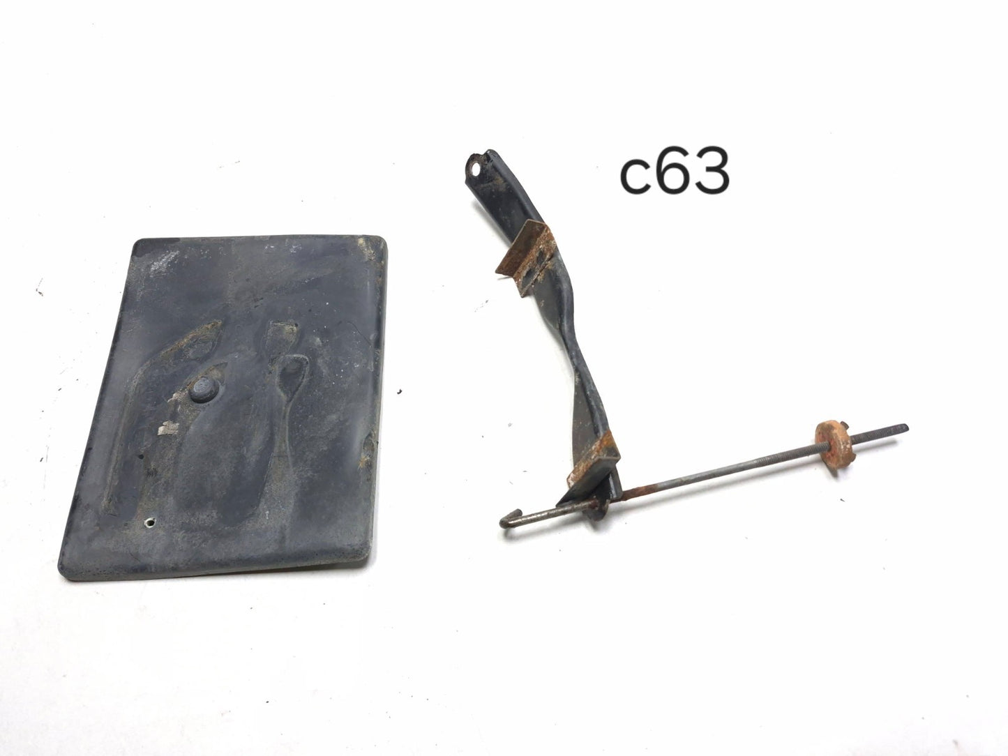 2004 Toyota Corolla Matrix Battery Tray Hold Down OEM