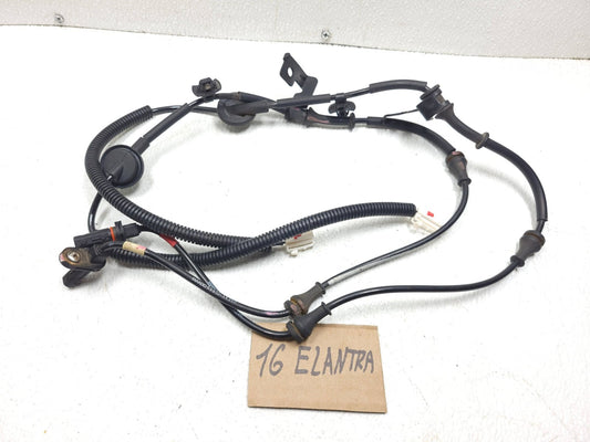 14 15 16 Hyundai Elantra Rear ABS Wheel Speed Sensor Lh&rh 2pcs OEM