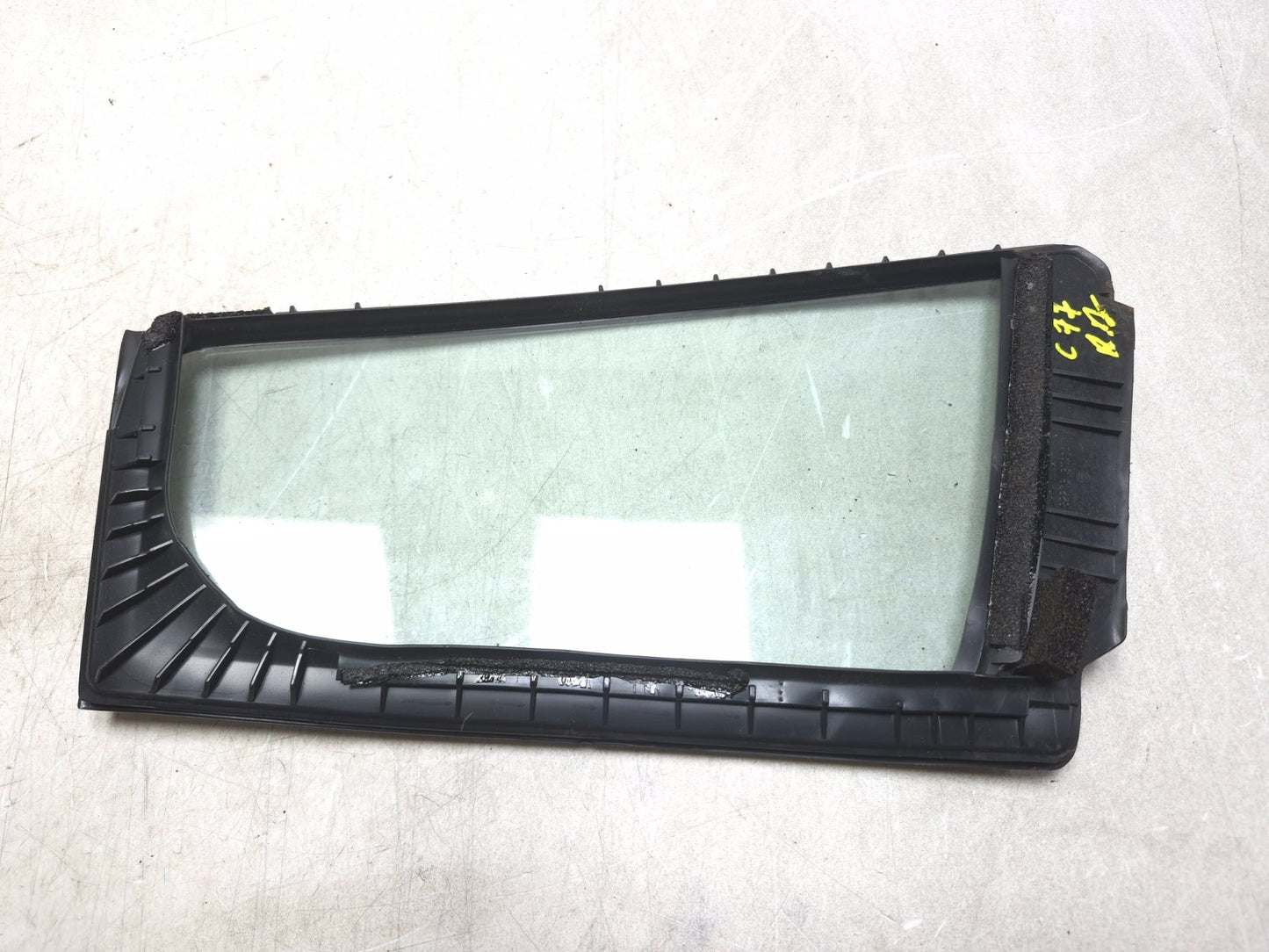 2012 Nissan Leaf Rear Door Vent Window Glass Driver Side Left OEM