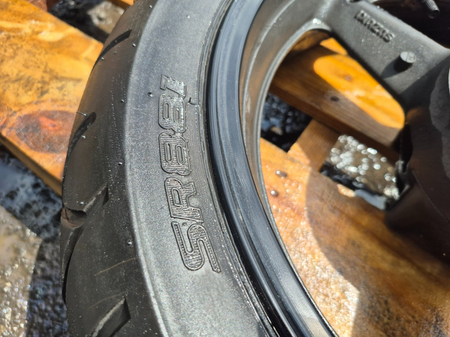 2015 Suzuki Gw250 Inazuma Wheel Rim W/tire Front & Rear Pair OEM