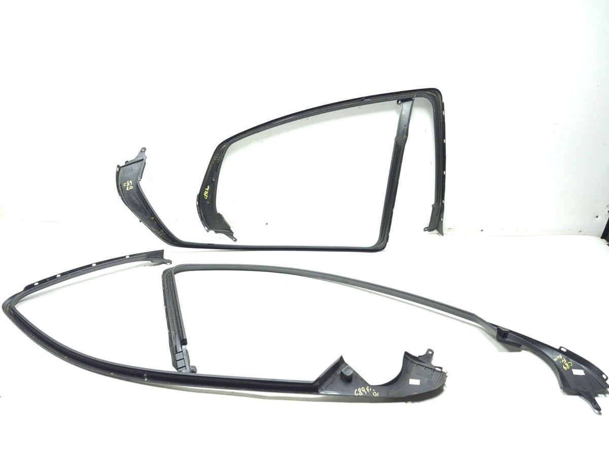 2008 Acura Tl Type-s Door Window Frame Trim Molding Inner Front & Rear 4 Pcs OEM