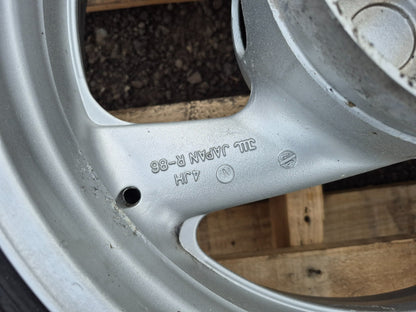 1998 Yamaha Yzf600 Wheel Rim W/ Tire Rear & Front Pair R17 OEM