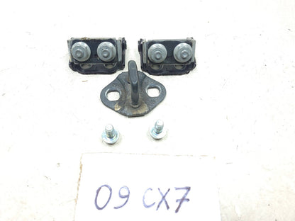 2009 Mazda Cx-7 Trunk Lid Hinge & Striker 3pcs W/ Bolt 2pcs OEM