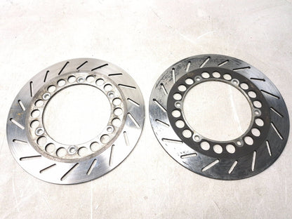 1994 Yamaha Virago Xv1100 Left & Right Front Brake Disc Pair OEM