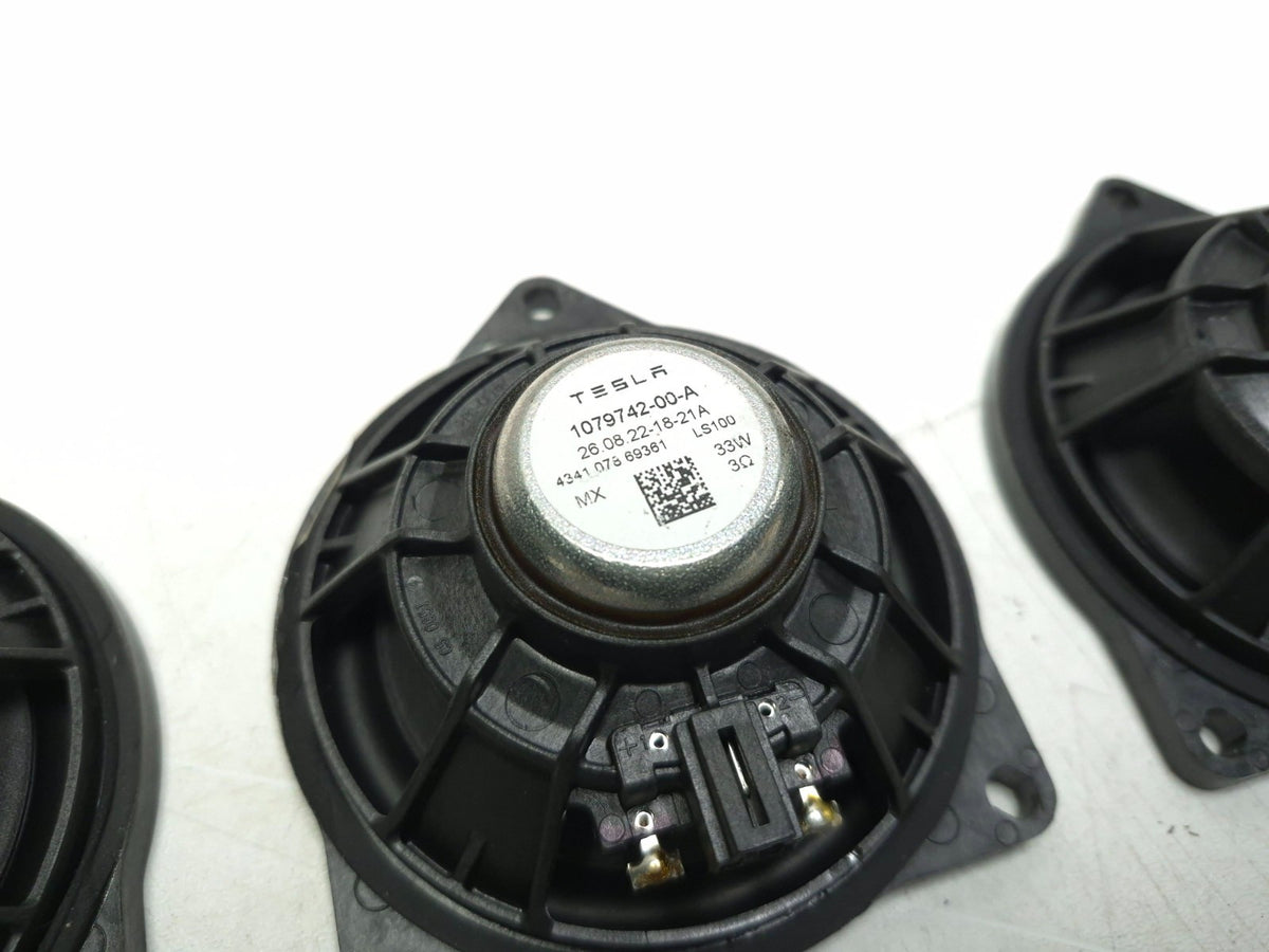 2022 Tesla Model 3 Y Sound Audio Speaker 4pcs OEM