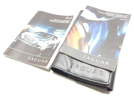 10 11 12 13 Jaguar XJ Owner's Manual W/ Case OEM 86k Miles