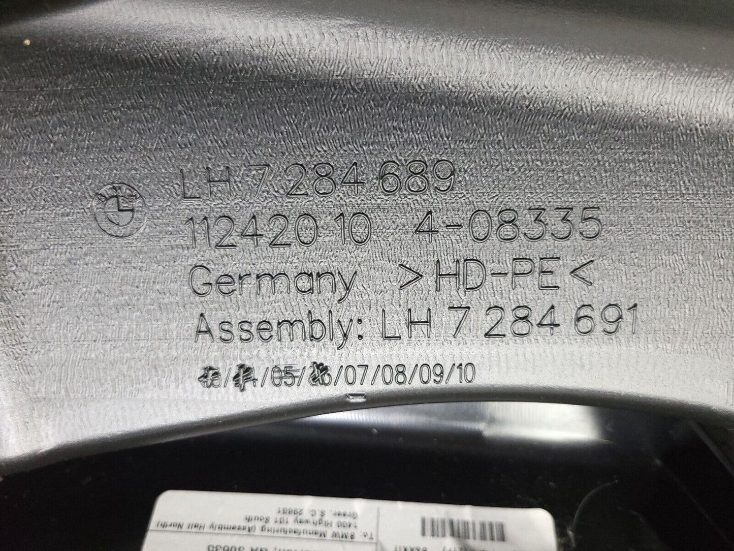 14-18 BMW X5 F15 Center B Pillar Trim Cover Left & Right OEM