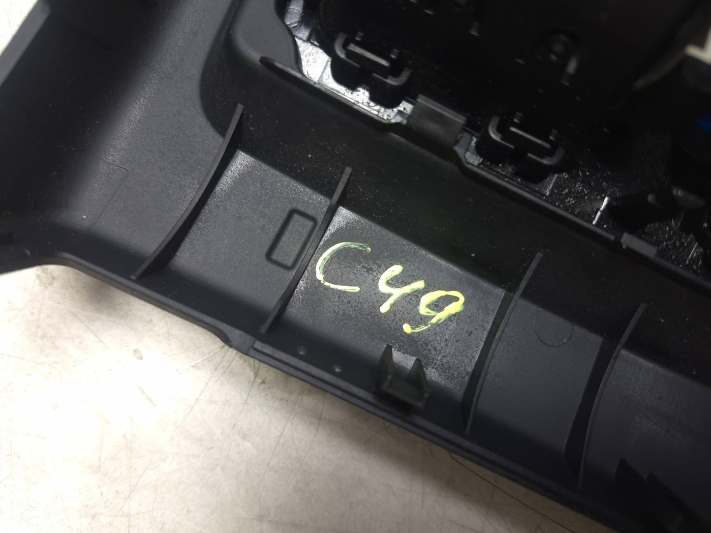 2013 BMW 328i F30 Center Console Rear Panel Air Vent & Heated Seat OEM