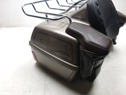 1984 - 1987 Honda Gl1200 Goldwing Rear Seat Back W/ Luggage Case OEM