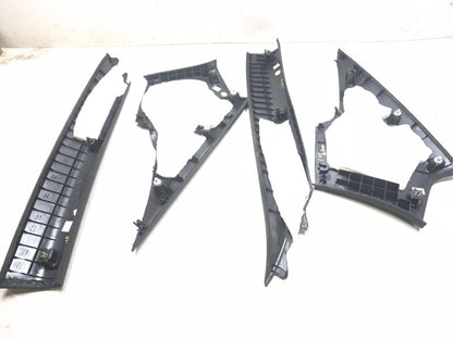 2007 Acura Tl A & C Pillar Trim Cover Left & Right 4pcs OEM