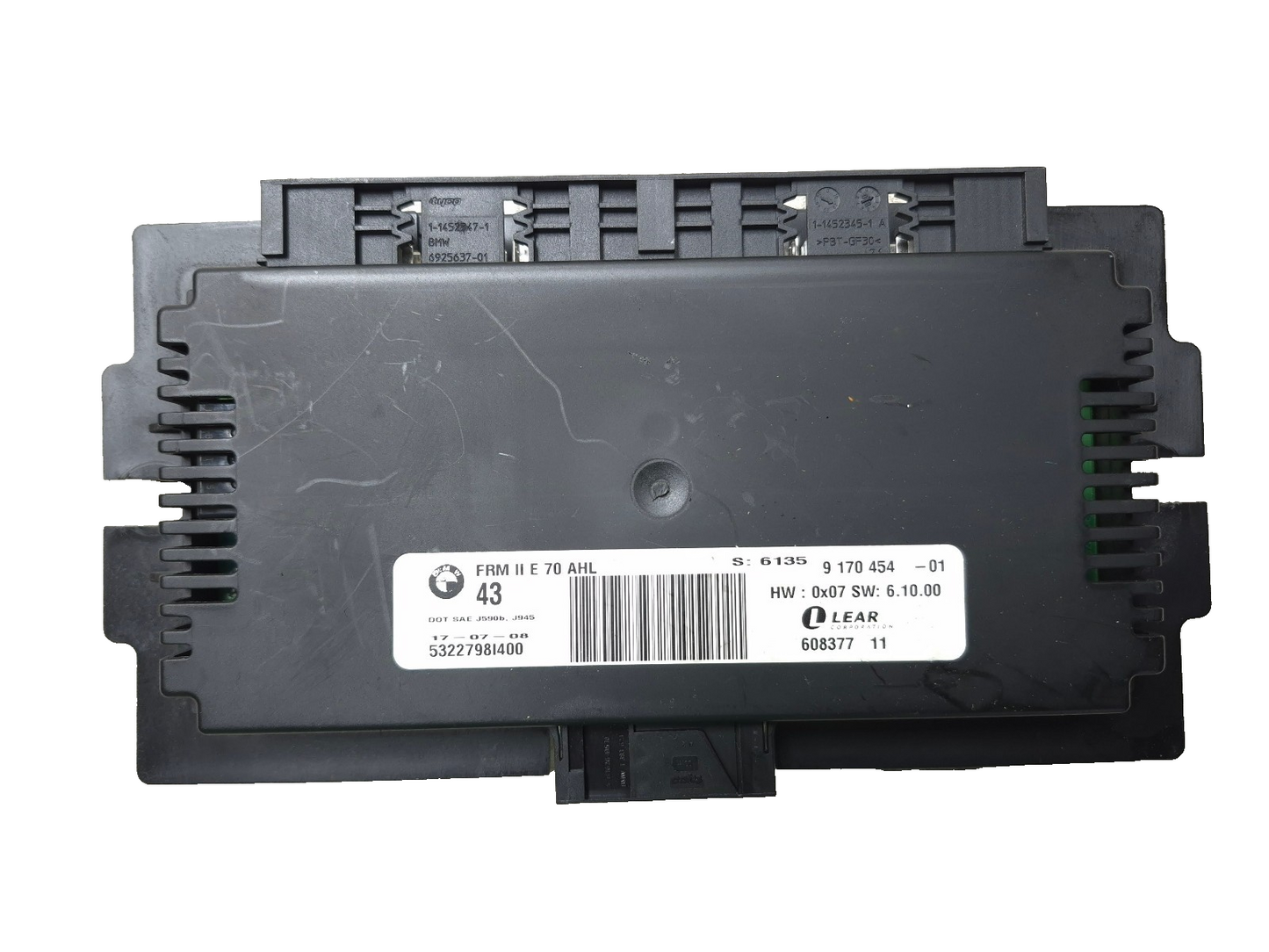 2008 BMW X6 E71 Frm Ii Ahl Footwell Light Control Module OEM