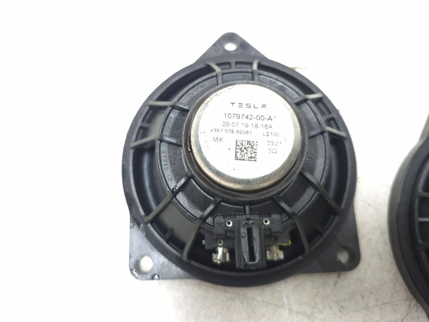 2019 Tesla Model 3 Audio Speaker And Tweeter OEM