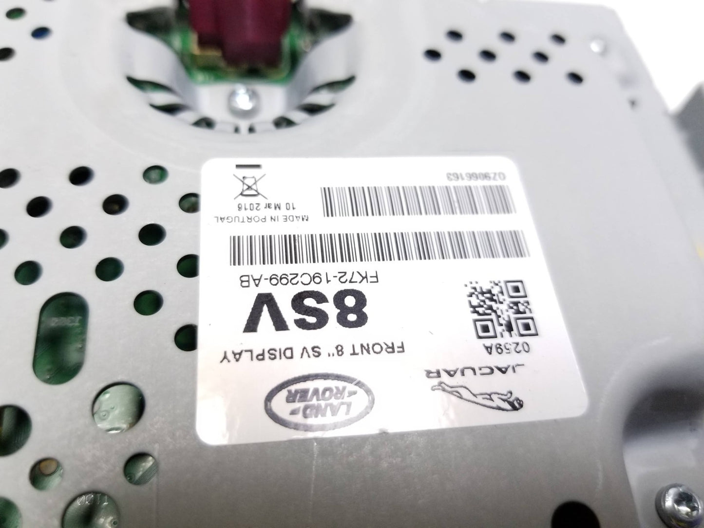 2017-2024 Jaguar Xe OEM Information Display Screen  Fk72-19c299-ab