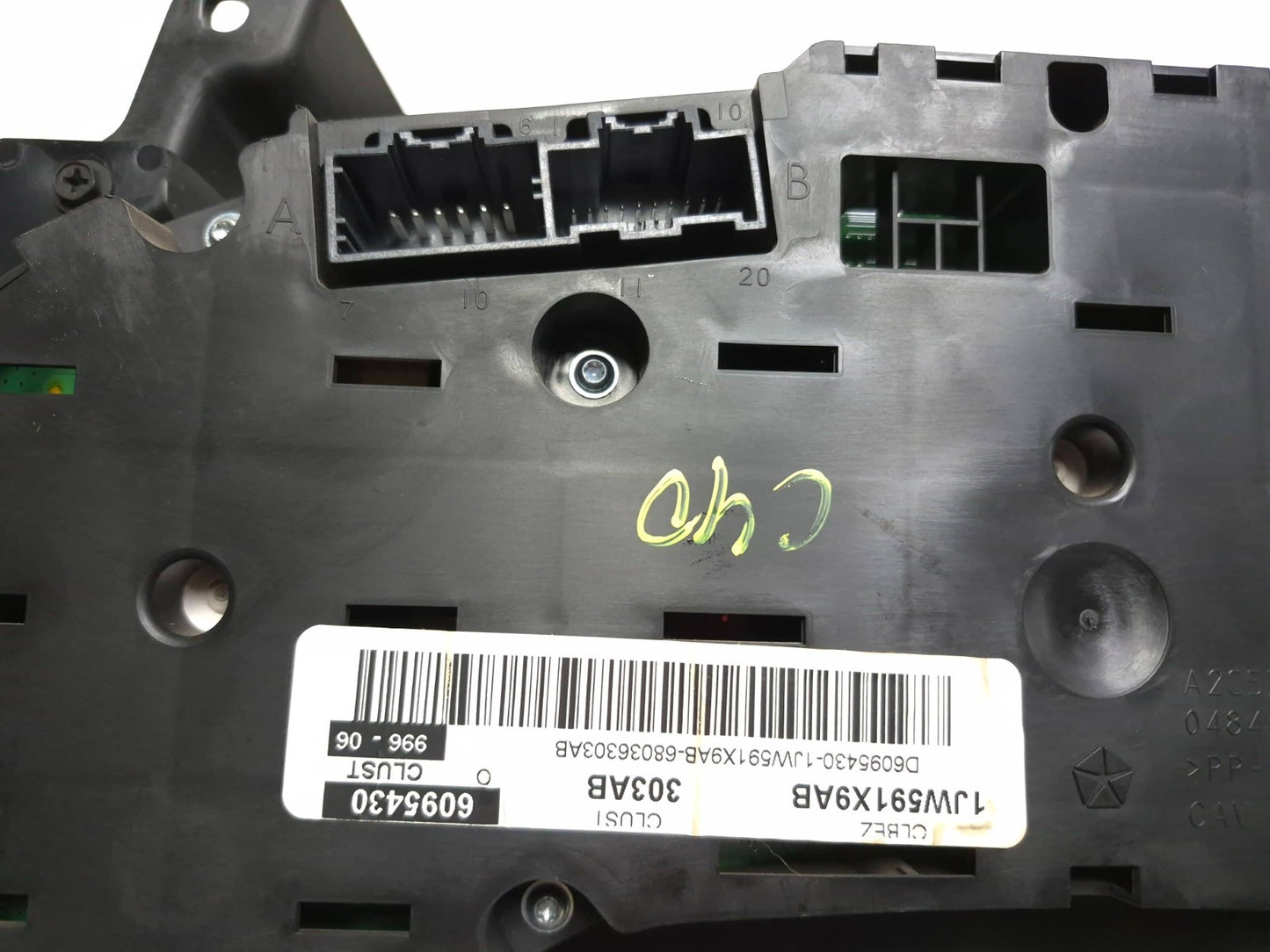 2010 Dodge Caliber Sxt Speedometer Instrument Cluster 68036303ab OEM 128k