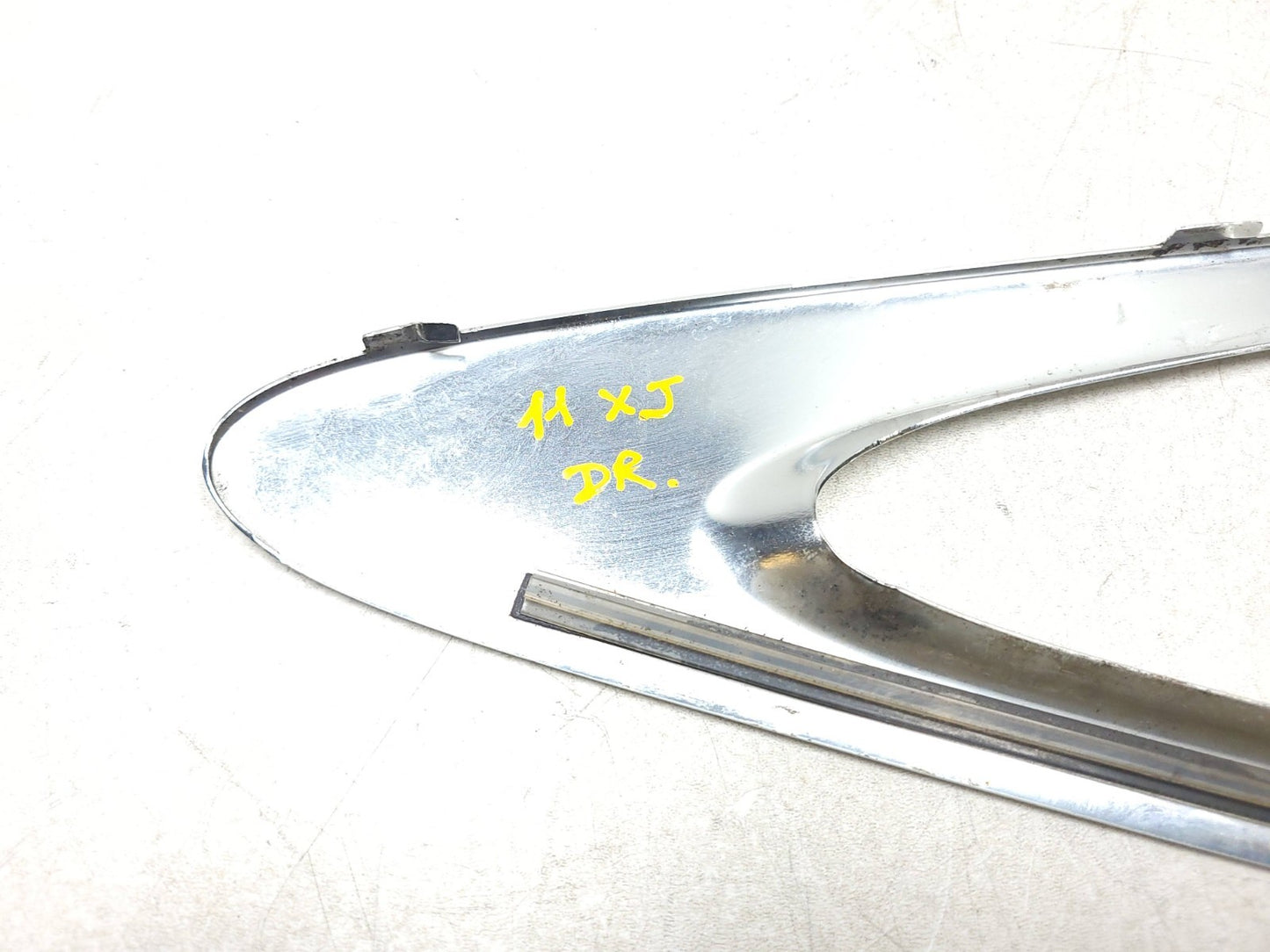 2010 - 2019 Jaguar XJ Door Vent Window Molding Chrome  Rear Driver Side Left OEM