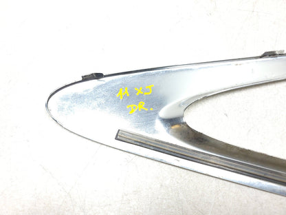 2010 - 2019 Jaguar XJ Door Vent Window Molding Chrome  Rear Driver Side Left OEM