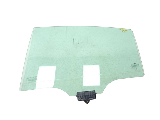 09 - 14 Hyundai Genesis Door Window Glass Rear Driver Side OEM Sedan