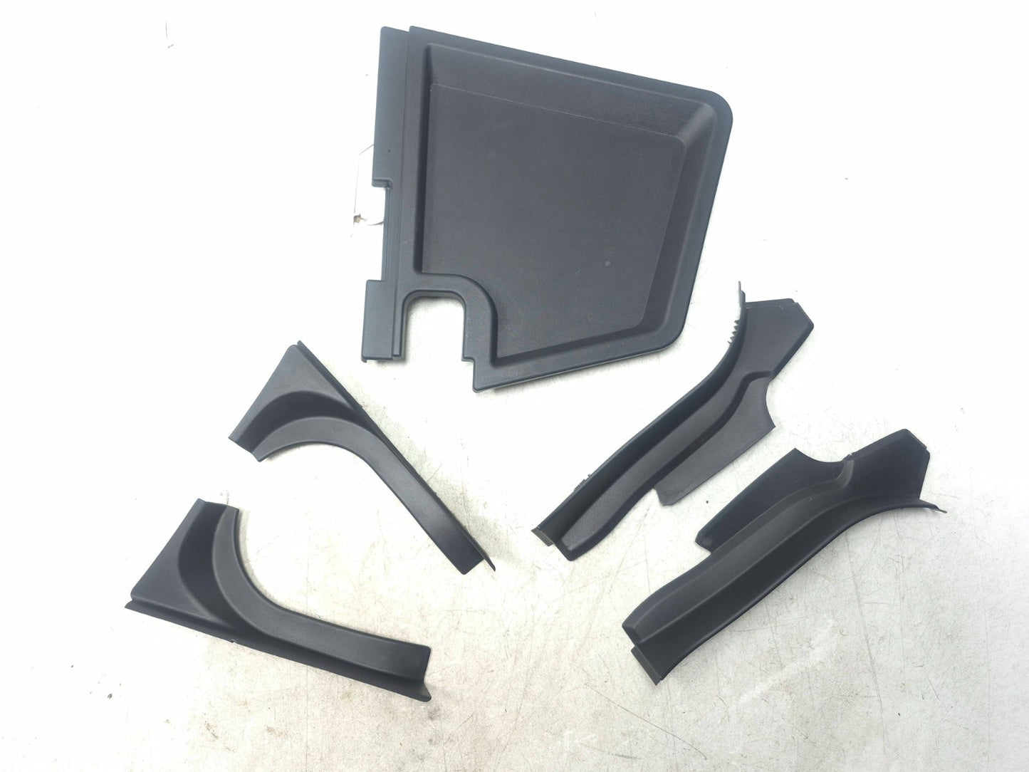2009 Lexus IS250 Rear Trunk Luggage Trim Cover Panel 5pcs OEM