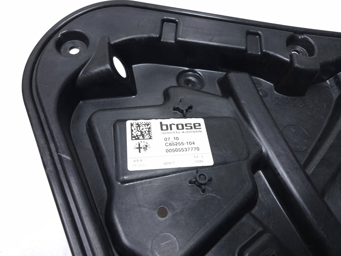 2021 Alfa Romeo Giulia Rear Door Window Regulator Panel Driver Side Left Oem✅