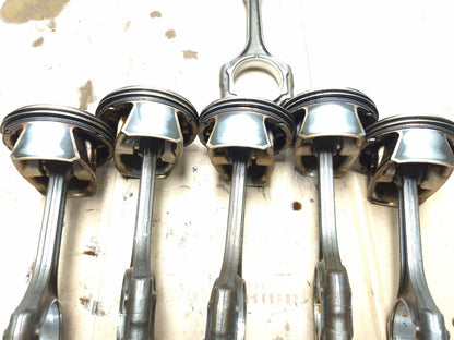 2013 Dodge Grand Caravan 3.6l Engine Piston W/ Connecting Rod 6 Pcs OEM