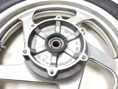 2002 Honda Magna Vf 750c Rear & Front Wheel Rim & Tire Assy OEM