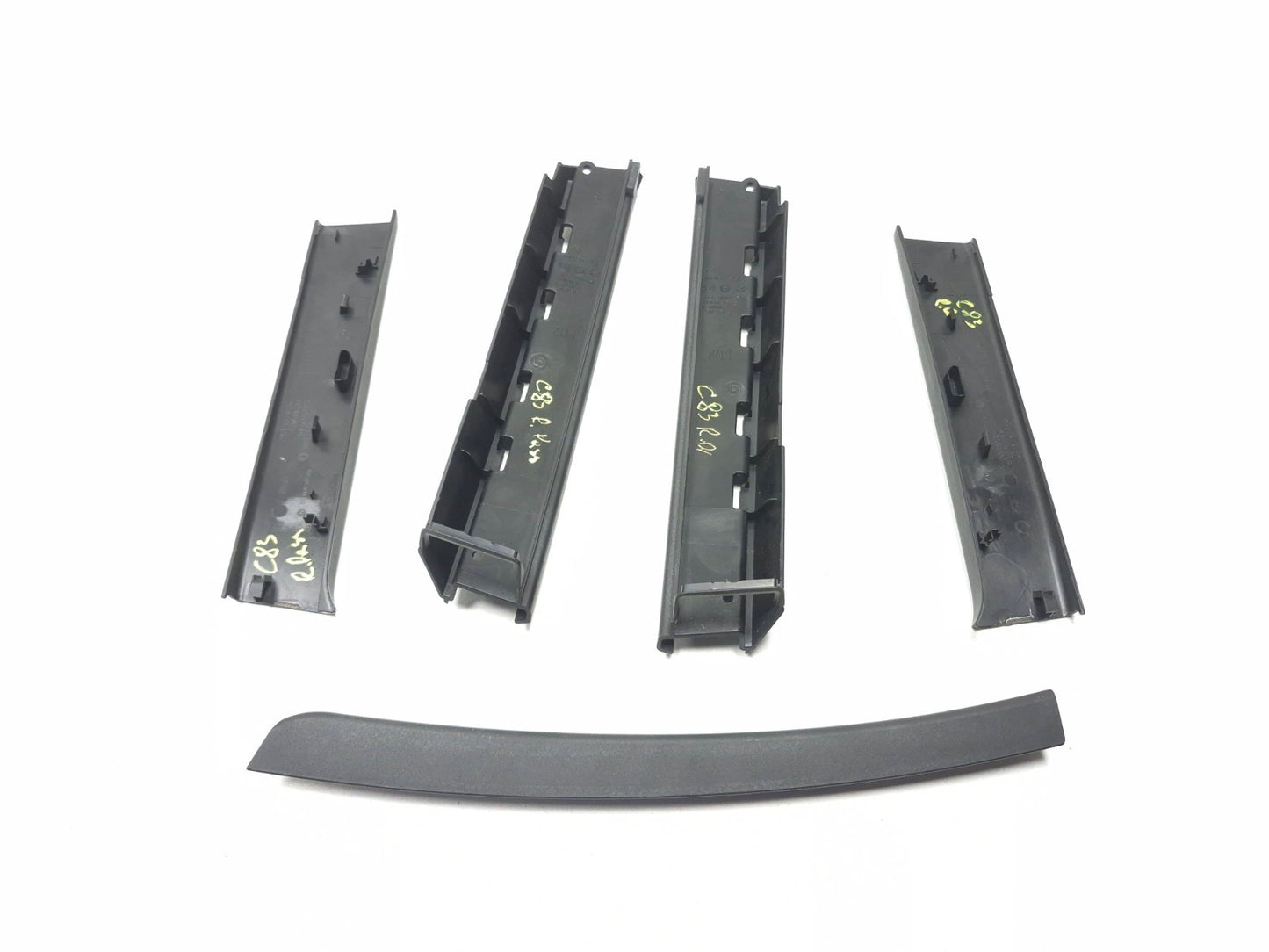 2011 BMW 750li Rear Door Window Trim Inner Left & Right Pair Oem✅
