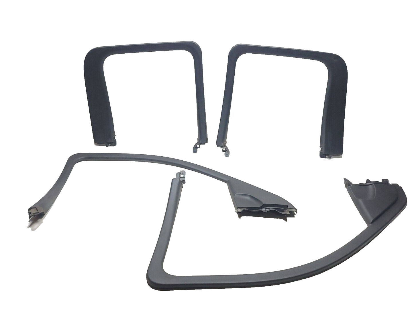 2017 Chevrolet Silverado 1500 Door Window Frame Trim Cover 4pcs OEM